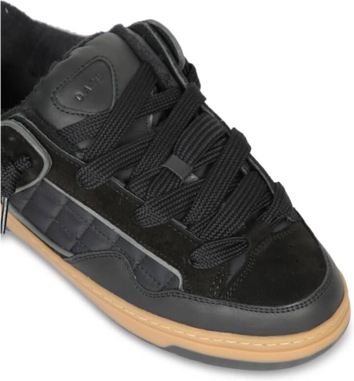 D.a.t.e. Zwarte Sneakers voor Mannen Black Heren