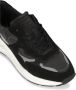 D.a.t.e. Zwarte Leren en Nylon Sneaker Fuga Natural Black Dames - Thumbnail 6