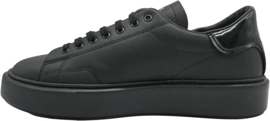 D.a.t.e. Zwarte spiegelsneakers Black Heren