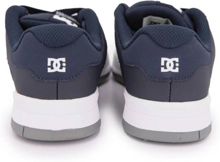 DC Shoes Blauwe Leren Sneakers Central Model Blue Heren