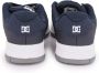 DC Shoes Blauwe Leren Sneakers Central Model Blue Heren - Thumbnail 3