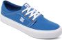 DC Shoes Blauw Wit Lage Herensneakers Blue Heren - Thumbnail 2