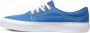 DC Shoes Blauw Wit Lage Herensneakers Blue Heren - Thumbnail 4