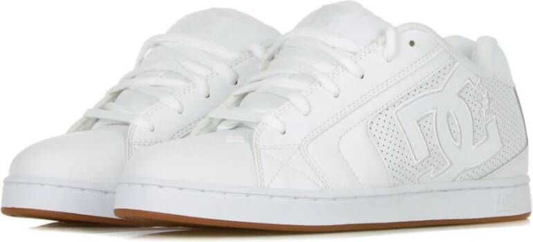 DC Shoes Heren Skate Schoenen in Wit White Heren