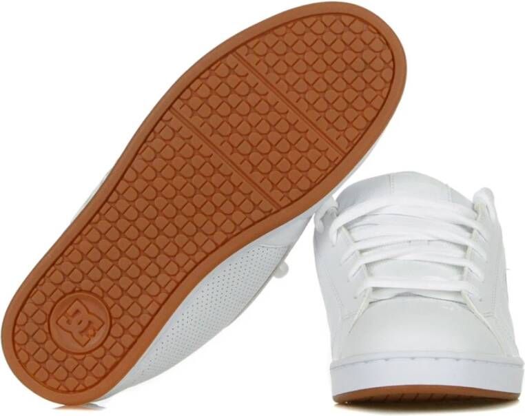 DC Shoes Heren Skate Schoenen in Wit White Heren