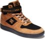 DC Shoes Hoge Top Leren Sneakers Brown Heren - Thumbnail 3