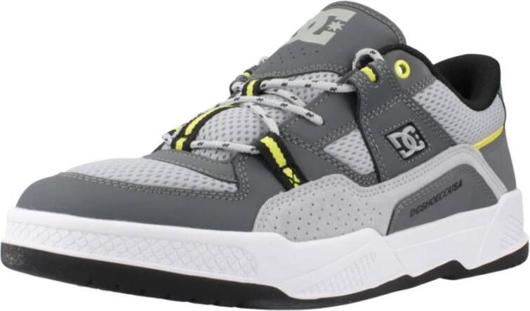 DC Shoes Stijlvolle Sneakers voor Moderne Man Gray Heren