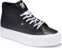 DC Shoes Sneakers Manual hi wnt ADJS300286 BLACK WHITE (BKW) - Thumbnail 6