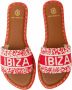 De Siena Rode Ibiza Sandalen Red Dames - Thumbnail 2