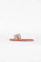 De Siena Strandstijl kralen platte sandalen Multicolor Dames - Thumbnail 2