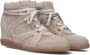 Deabused Ziggy Hoge sneakers Leren Sneaker Dames Taupe - Thumbnail 3