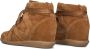 Deabused Hoge Ziggy Sneakers Bruin Suède Brown Dames - Thumbnail 4