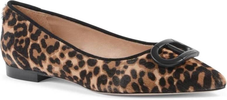 Dee Ocleppo Animalier Tone-on-Tone Ballerina Multicolor Dames