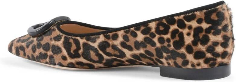 Dee Ocleppo Animalier Tone-on-Tone Ballerina Multicolor Dames