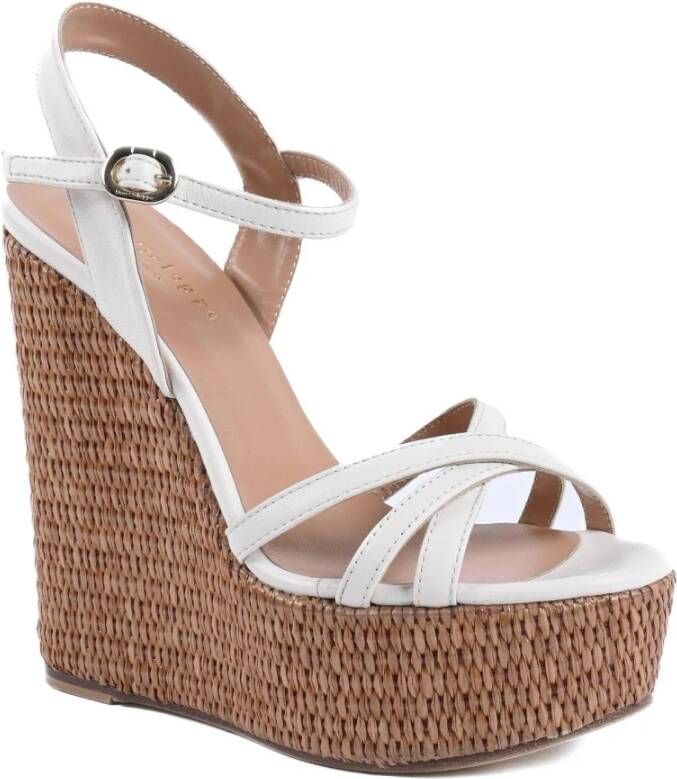 Dee Ocleppo Bandplateausandalen Beige Dames