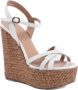 Dee Ocleppo Bandplateausandalen Beige Dames - Thumbnail 2