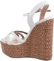 Dee Ocleppo Bandplateausandalen Beige Dames - Thumbnail 3