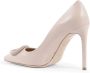 Dee Ocleppo Beige Leren Stiletto Hakken Beige Dames - Thumbnail 2