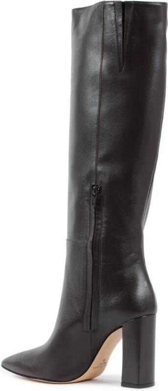 Dee Ocleppo Block Heel High Boots Brown Dames