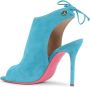 Dee Ocleppo Boogdetail Peep Toe Bootie Green Dames - Thumbnail 3