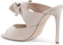 Dee Ocleppo Bow Embellished High Heel Mule Beige Dames - Thumbnail 3