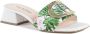 Dee Ocleppo Canvas Flat Mule Sandalen Multicolor Dames - Thumbnail 2