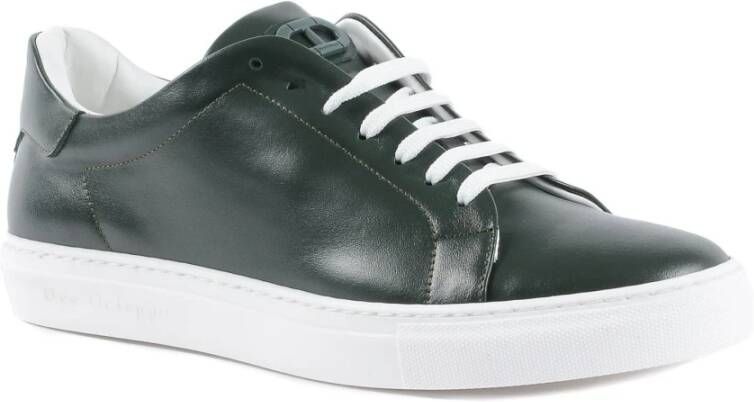 Dee Ocleppo Elegante Leren Sneaker Gemaakt in Italië Green Dames