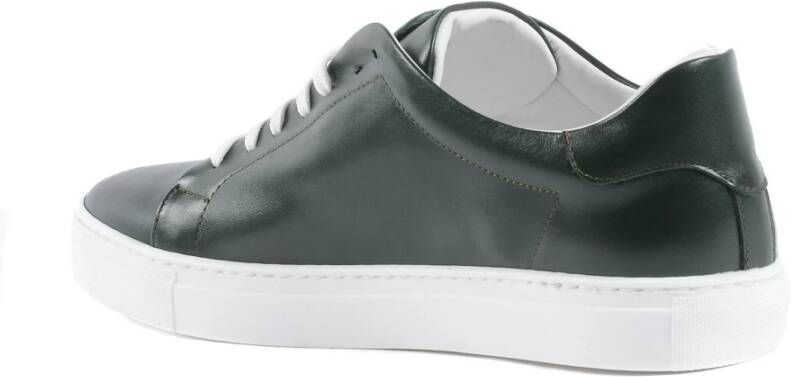 Dee Ocleppo Elegante Leren Sneaker Gemaakt in Italië Green Dames