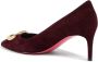 Dee Ocleppo Italiaanse suède pumps met puntige neus Red Dames - Thumbnail 6