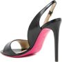 Dee Ocleppo Gebogen Paneel Leren Sandalen Black Dames - Thumbnail 3