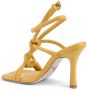 Dee Ocleppo Gele Geknoopte Leren Sandalen Yellow Dames - Thumbnail 3