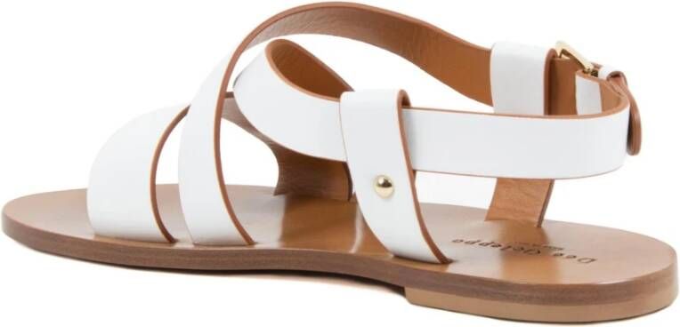 Dee Ocleppo Gesp Sandalen voor Zonnige Avonturen White Dames