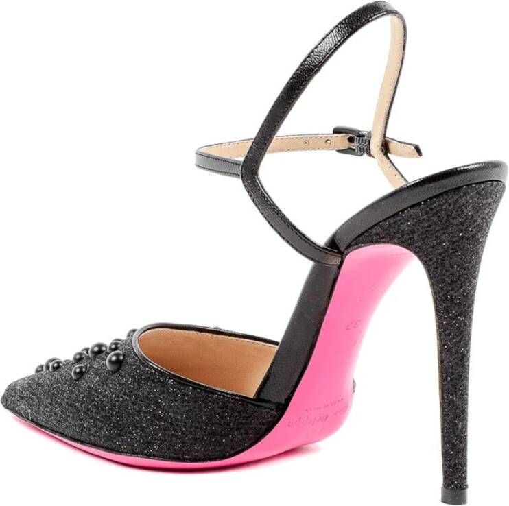 Dee Ocleppo Glitter Enkelband Pomp Black Dames