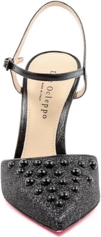 Dee Ocleppo Glitter Enkelband Pomp Black Dames