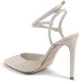 Dee Ocleppo Glitter Logo Pump Beige Dames - Thumbnail 3