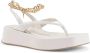 Dee Ocleppo Gouden Ketting Sleehak Sandalen Beige Dames - Thumbnail 2