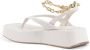 Dee Ocleppo Gouden Ketting Sleehak Sandalen Beige Dames - Thumbnail 3