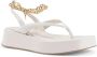 Dee Ocleppo Gouden Ketting Teenslipper Plateau Sandalen Beige Dames - Thumbnail 2