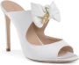 Dee Ocleppo Hoge hak muiltje met strikdetail White Dames - Thumbnail 2