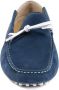 Dee Ocleppo Italiaanse Handgestikte Suède Loafer Rubberen Zool Blue Heren - Thumbnail 3