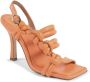 Dee Ocleppo Knotted Leather Sandal Orange Dames - Thumbnail 2