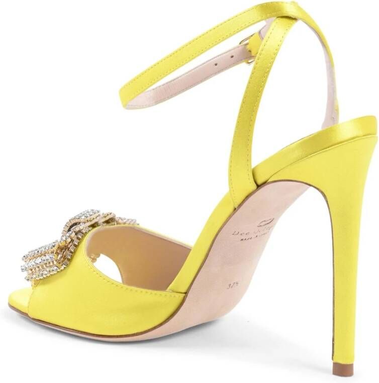 Dee Ocleppo Kristalboog Sandaal Yellow Dames