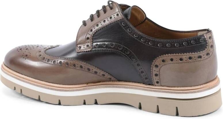 Dee Ocleppo Luxe Leren Brogue Schoenen met Rubberen Zool Multicolor Heren