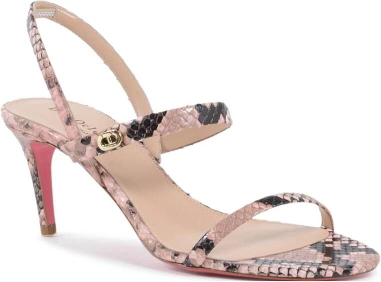 Dee Ocleppo Python Stiletto Sandalen Multicolor Dames