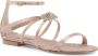 Dee Ocleppo Satin Sandaal met Swarovski Strik Pink Dames - Thumbnail 2