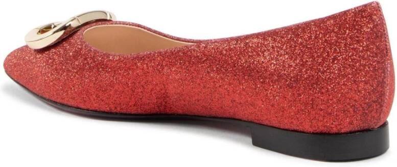 Dee Ocleppo Stijlvolle Ballerina Flat Red Dames