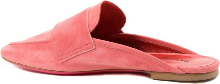 Dee Ocleppo Suede Backless Sandal Pink Dames