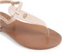 Dee Ocleppo Teenslippers De Athena Leren Sandalen Naakt - Thumbnail 5