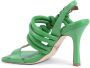 Dee Ocleppo Twisted Tubular Sandalen Green Dames - Thumbnail 3