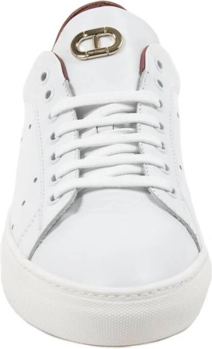 Dee Ocleppo Zachte Leren Logo Sneaker White Heren